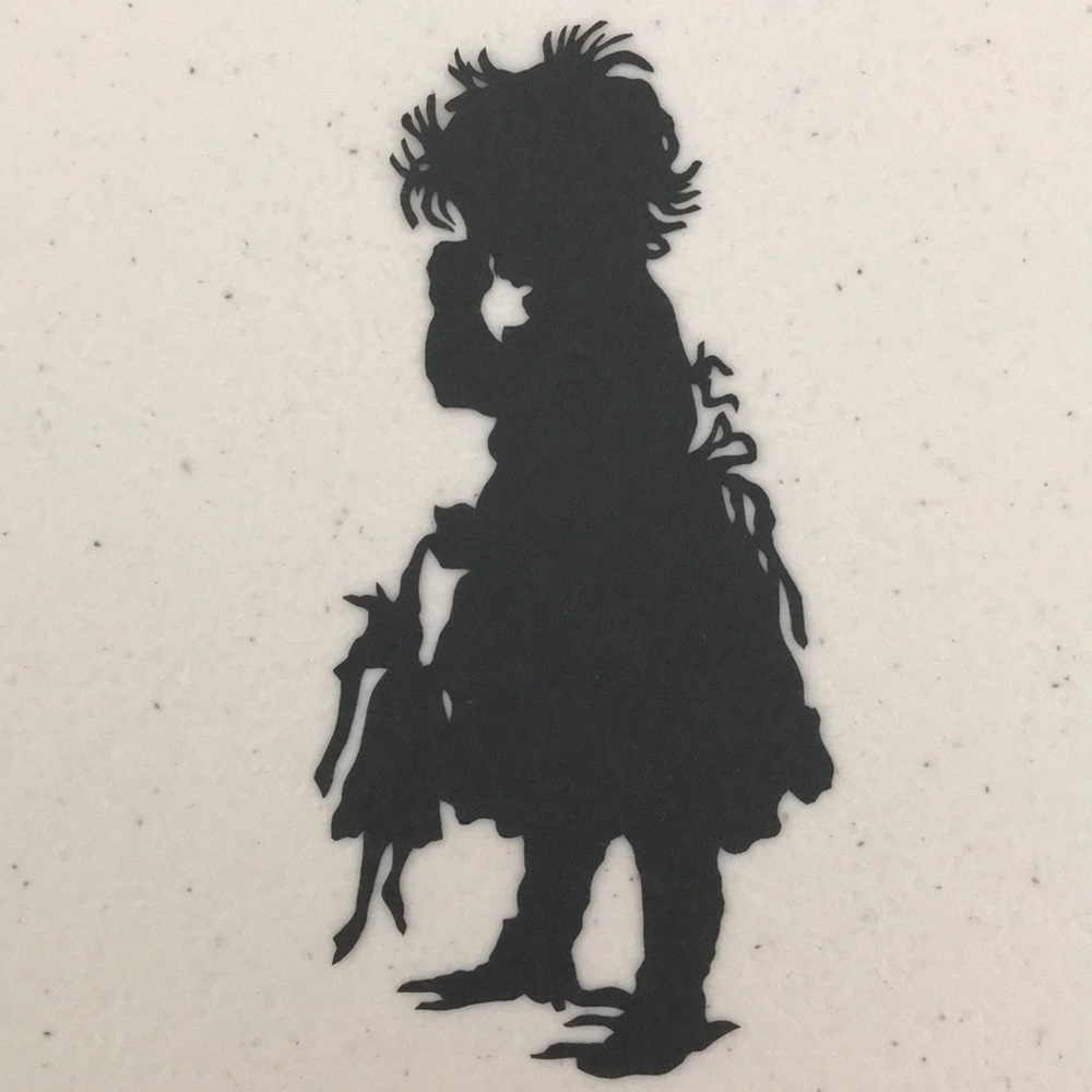 Childhood π₯ SET π Handmade PaperCut Silhouette Scherenschnitte π₯ Modern - Picture 7 of 13